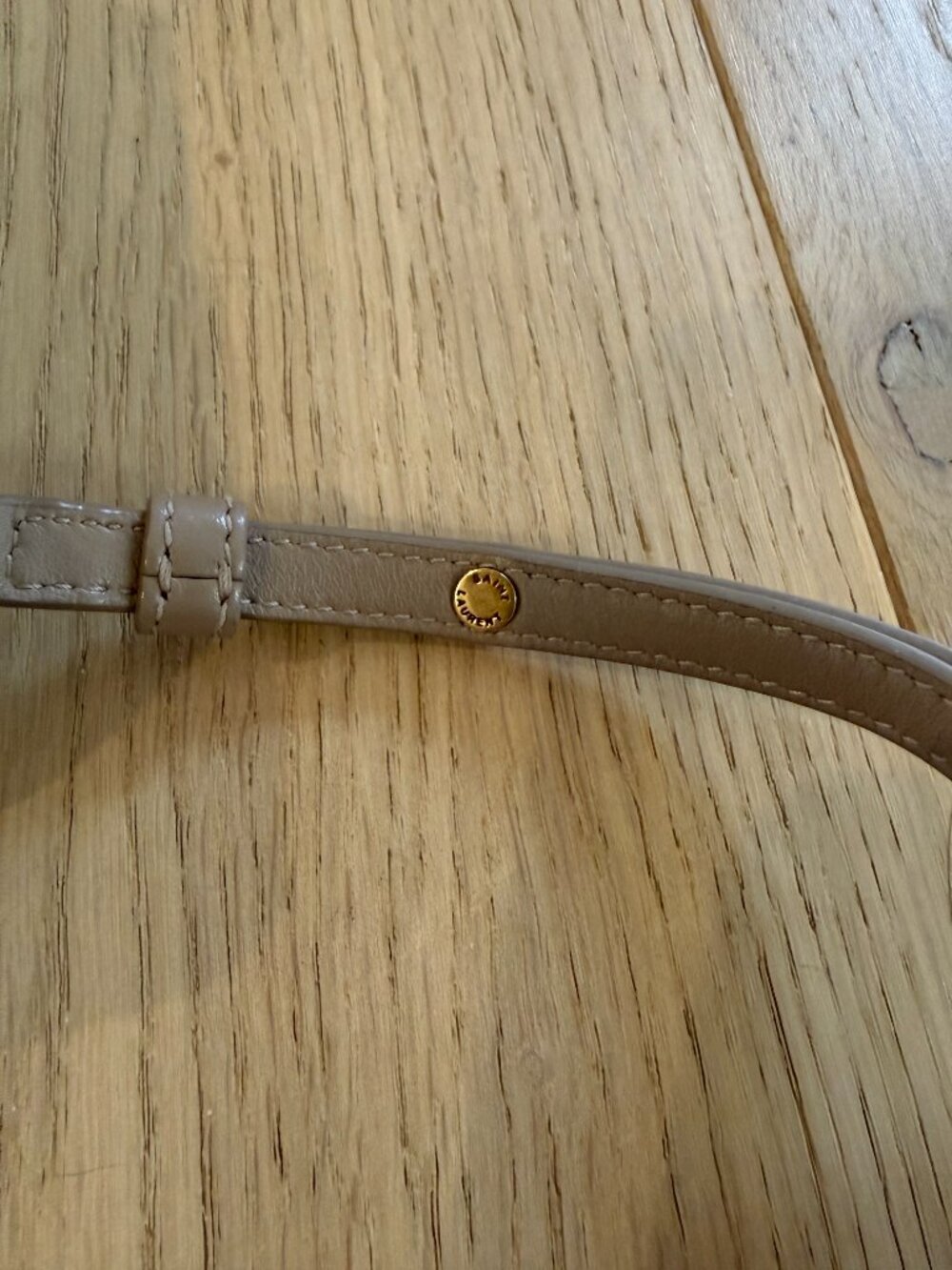 Saint Laurent-LIKE NEW- Loulou Toy Flapbag Matelasse- TAN/TAUPE - Picture 12 of 12